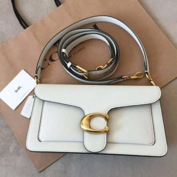 First Copy Hermes Style White Mini Top Handle Bag With Gold Lock And Premium Finish