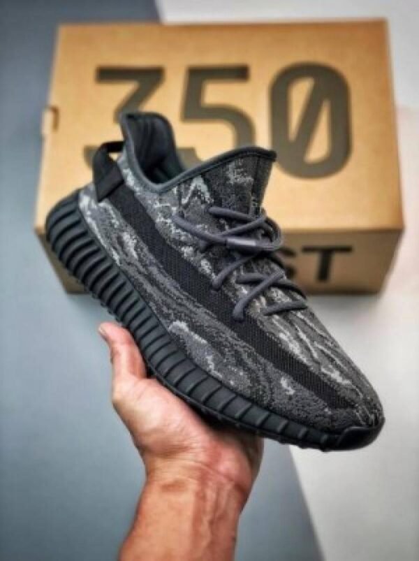 First Copy Adidas Yeezy Boost 350 V2 Marble Black Men’s Sneakers
