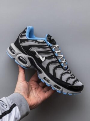First Copy Nike Air Max Plus Black Grey Blue Men’s Sneakers