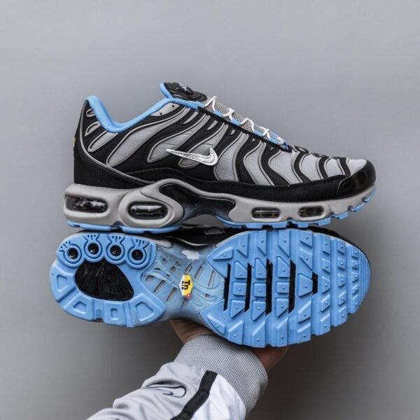 First Copy Nike Air Max Plus Black Grey Blue Men’s Sneakers