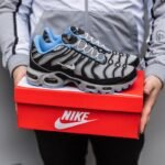 First Copy Nike Air Max Plus Black Grey Blue Men’s Sneakers