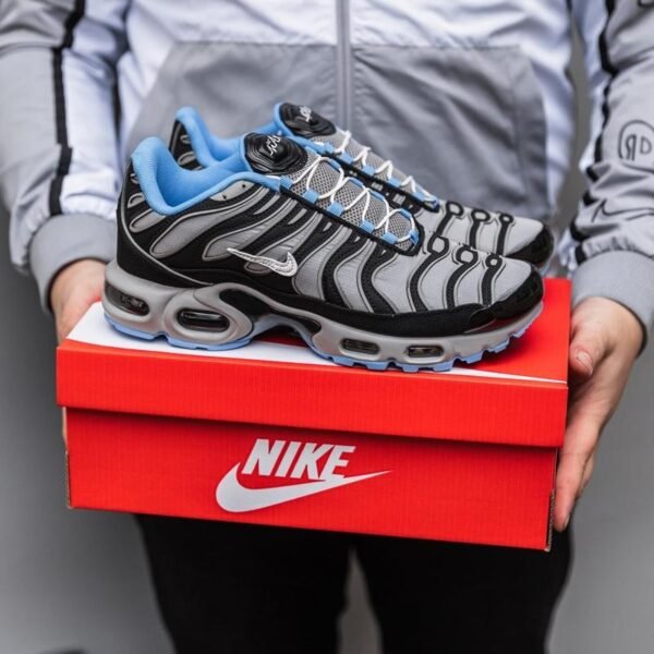 First Copy Nike Air Max Plus Black Grey Blue Men’s Sneakers