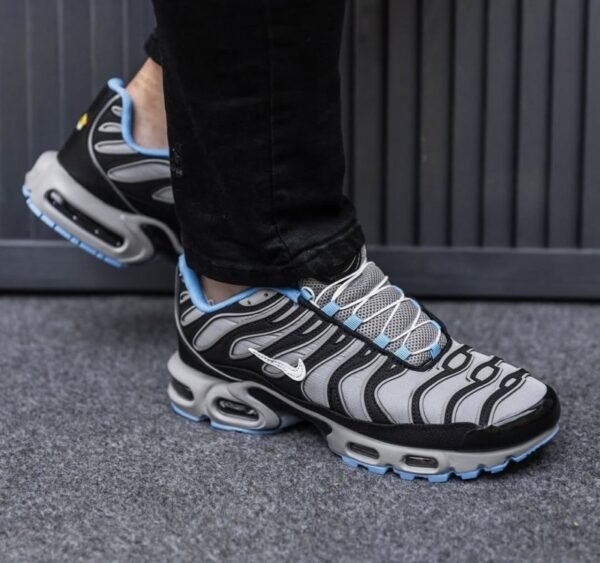 First Copy Nike Air Max Plus Black Grey Blue Men’s Sneakers