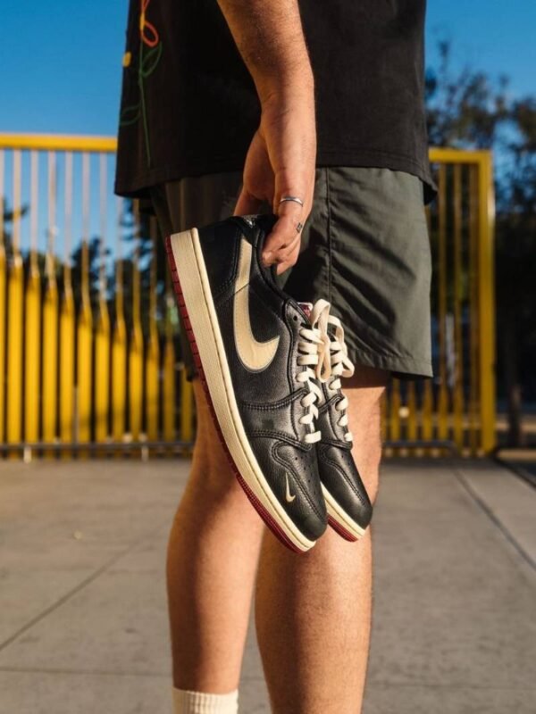 First Copy Nike Cortez Black Cream Men’s Sneakers