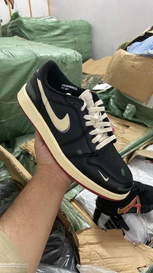 First Copy Nike Cortez Black Cream Men’s Sneakers