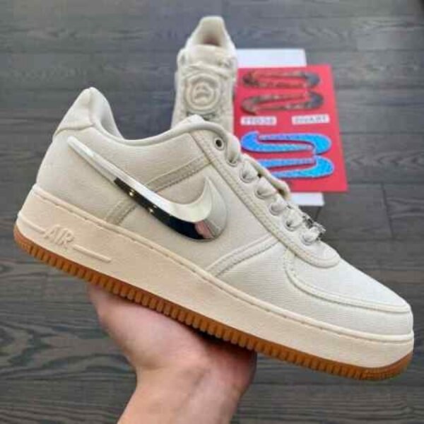 First Copy Nike Air Force 1 Low Travis Scott Sail
