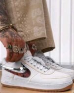 First Copy Nike Air Force 1 Low Travis Scott Sail