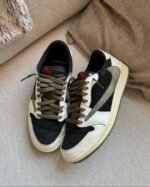 First Copy Nike Air Jordan 1 Low X Travis Scott Olive Green Semi UA