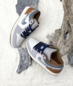 First Copy Nike Air Jordan 1 Low SE Phantom Repaired Denim Swoosh