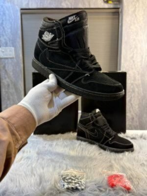 First Copy Nike Jordan 1 Retro Low OG SP Travis Scott Black Phantom