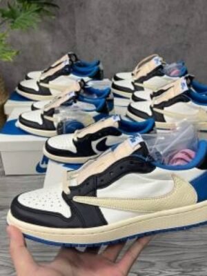 First Copy Travis Scott X Fragment Air Jordan 1 Low OG Semi UA