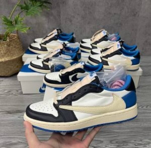 First Copy Travis Scott X Fragment Air Jordan 1 Low OG Semi UA