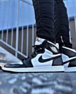 First Copy Nike Air Jordan Retro High Panda Black White Surplus Semi UA