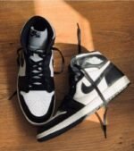 First Copy Nike Air Jordan Retro High Panda Black White Surplus Semi UA