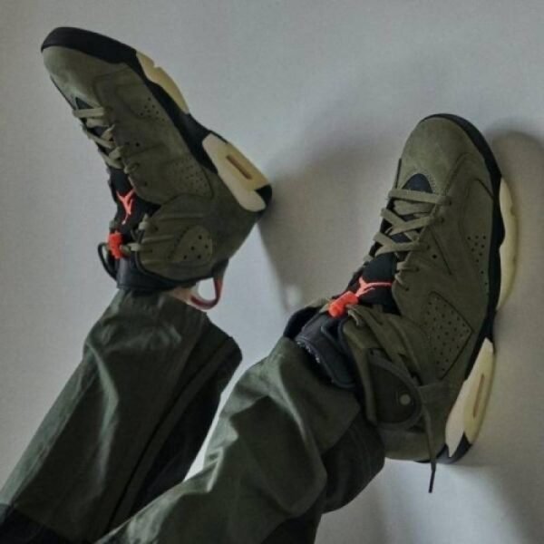 First Copy Jordan Retro 6 Travis Scott Cactus