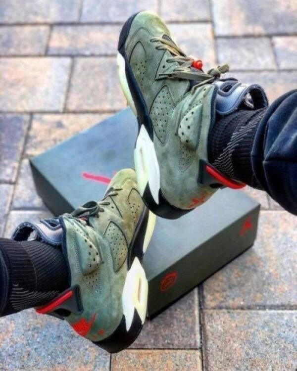 First Copy Jordan Retro 6 Travis Scott Cactus