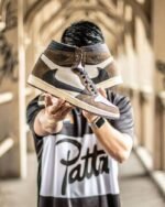 First Copy Nike Jordan Retro 1 High OG Travis Scott Mocha Semi UA