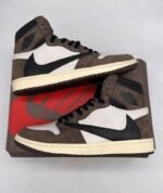 First Copy Nike Jordan Retro 1 High OG Travis Scott Mocha Semi UA