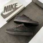 First Copy Nike X Travis Scott Air Jordan 1 Low OG Velvet Brown