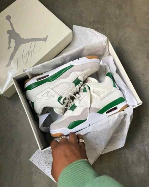 First Copy Nike Air Jordan 4 Pine Green Premium Quality Men’s Sneakers