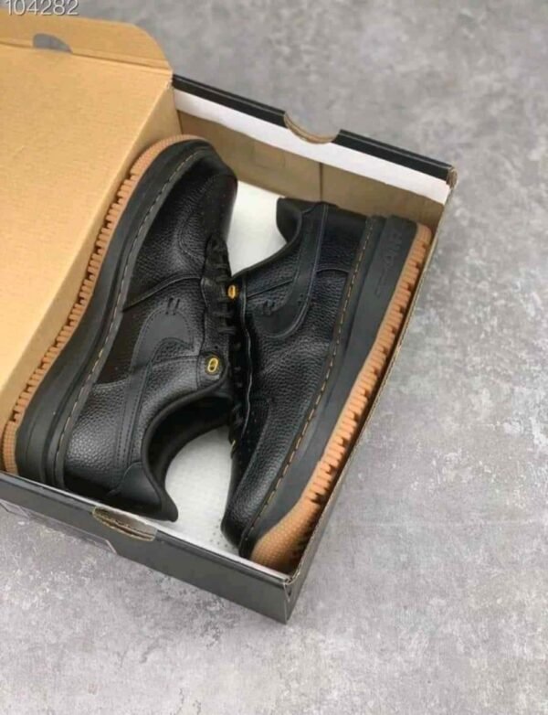 First Copy Nike Air Force 1 Luxe Black Gum Premium Quality