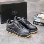 First Copy Nike Air Force 1 Luxe Black Gum Premium Quality