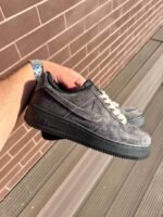 First Copy Nike Air Force 1 Low Grey White Stylish Casual Shoes India
