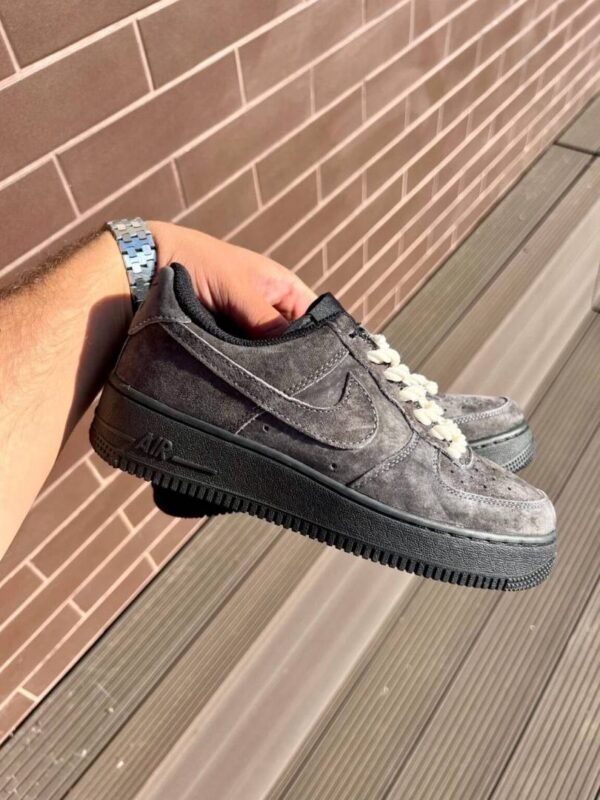 First Copy Nike Air Force 1 Low Grey White Stylish Casual Shoes India