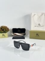 First Copy Burberry Black Square Unisex Sunglasses UV Protection Premium Quality