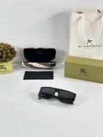 First Copy Burberry Black Square Unisex Sunglasses UV Protection Premium Quality