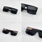 First Copy Burberry Black Square Unisex Sunglasses UV Protection Premium Quality