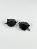 First Copy Burberry Black Round Unisex Sunglasses UV Protection Premium Quality