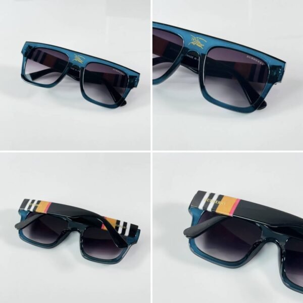 First Copy Burberry Green Square Unisex Sunglasses UV Protection Premium Quality Trending Style