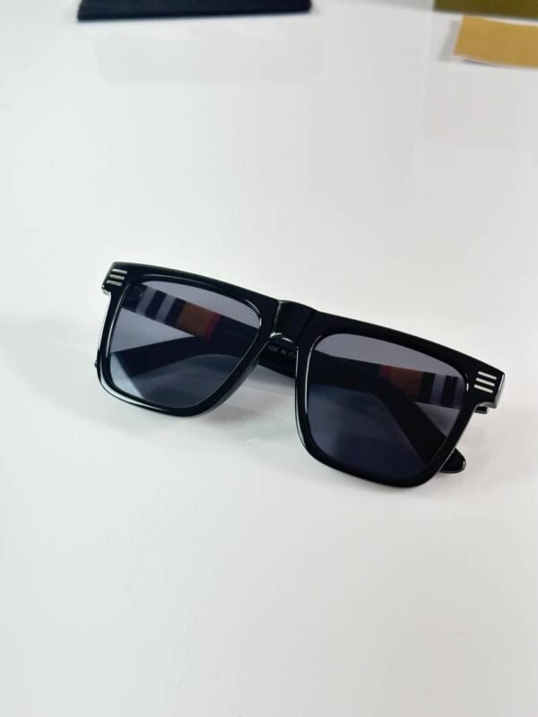 First Copy Burberry Black Square Unisex Sunglasses UV Protection Premium Quality Trending Style