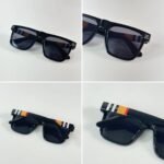 First Copy Burberry Black Square Unisex Sunglasses UV Protection Premium Quality Trending Style