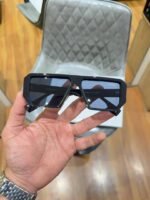 First Copy Burberry Black Rectangular Unisex Sunglasses UV Protection Premium Quality Trending Style