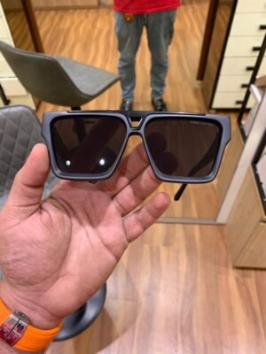 First Copy Louis Vuitton Blue Square Frame Men’s Sunglasses