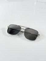 First Copy Dior Silver Aviator Sunglasses Grey Lens Unisex UV Protection