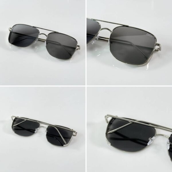 First Copy Dior Silver Aviator Sunglasses Grey Lens Unisex UV Protection