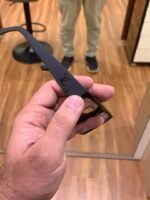 First Copy Louis Vuitton Black Square Frame Men’s Eyeglasses