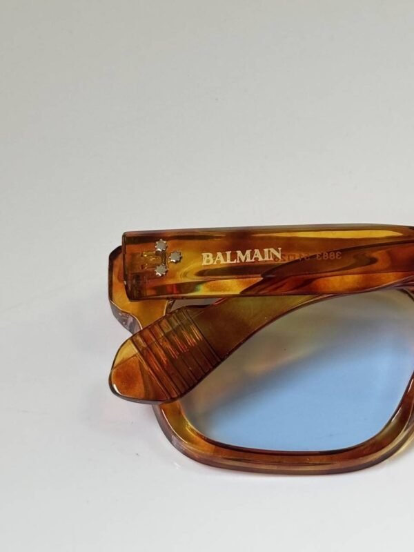 First Copy Burberry Brown Square Sunglasses Blue Lens Unisex UV Protection