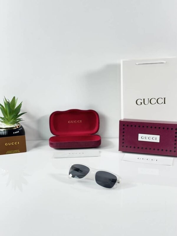First Copy Gucci Aviator Sunglasses Silver Frame Grey Lens