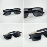 First Copy Gucci Square Sunglasses Black Frame Grey Lens