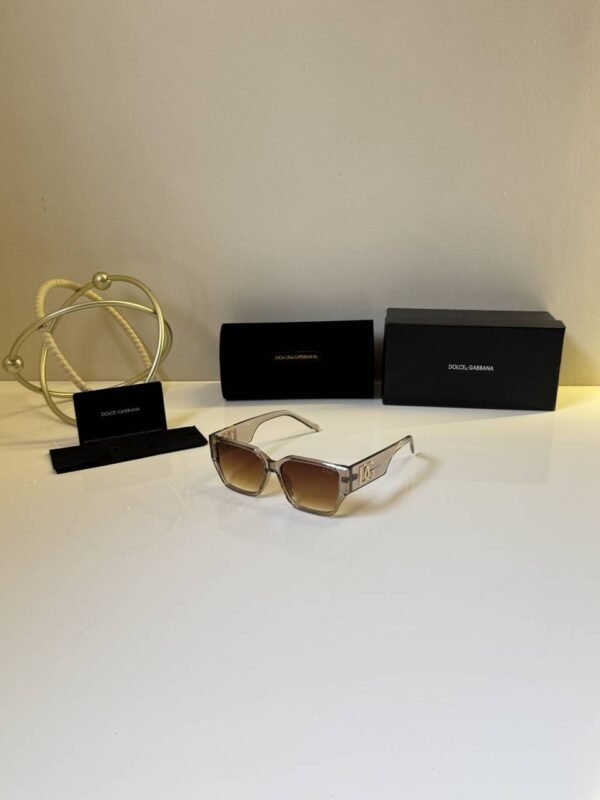 First Copy Dolce & Gabbana Gold Aviator Sunglasses Brown Gradient Unisex UV Protection