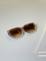 First Copy Dolce & Gabbana Gold Aviator Sunglasses Brown Gradient Unisex UV Protection