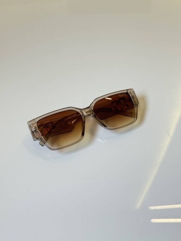 First Copy Dolce & Gabbana Gold Aviator Sunglasses Brown Gradient Unisex UV Protection