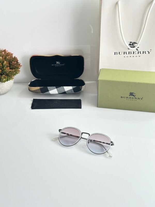 First Copy Burberry 3324 Ice Brown Blue Sunglasses