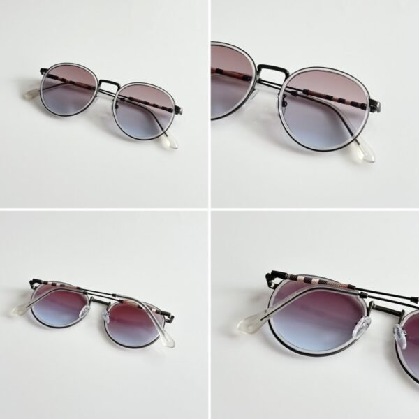 First Copy Burberry 3324 Ice Brown Blue Sunglasses