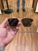 First Copy Rayban 04 Gold Green Sunglasses