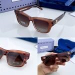 First Copy Gucci 727 Brown Black Sunglasses